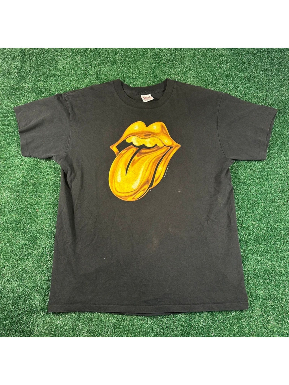 Vintage anvil 1997 Rolling Stones Pearl Jam Tour T-Shirt single stitch size xl